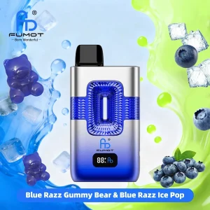 FUMOT ECO 2in1 50K Blue Razz Gummy Bear & Blue Razz Ice Pop