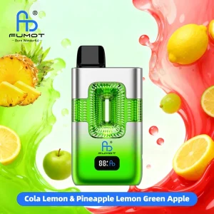 FUMOT ECO 2in1 50K Cola Lemon & Pineapple Lemon Green Apple