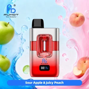 FUMOT ECO 2in1 50K Sour Apple & Juicy Peach