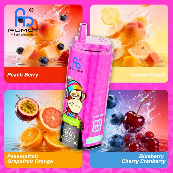 Peach Berry & Lemon Peach & Passionfruit Grapefruit Orange & Blueberry Cherry Cranberry