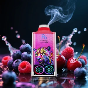 FUMOT Leopard 40K – Blue Razz Cherry