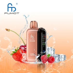FUMOT Tornado 20000 Strawberry Raspberry Cherry Ice