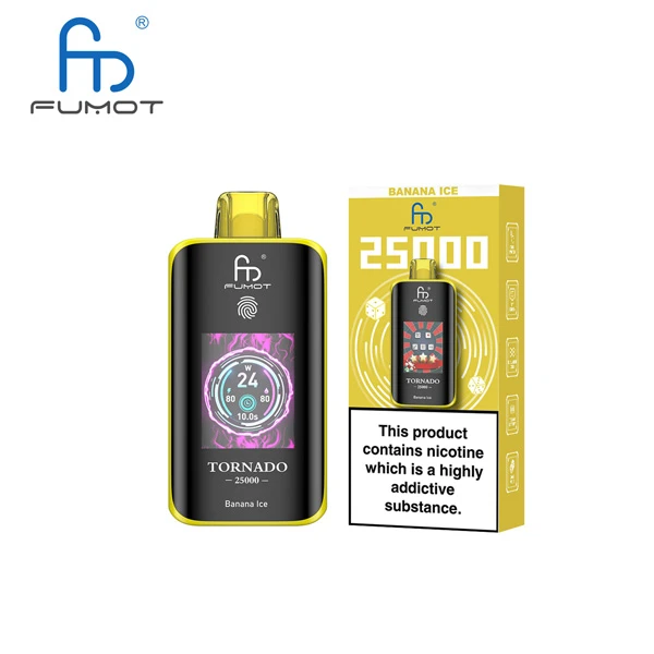 FUMOT Tornado 25000 – Banana Ice