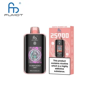 FUMOT Tornado 25000 White Gummy Ice